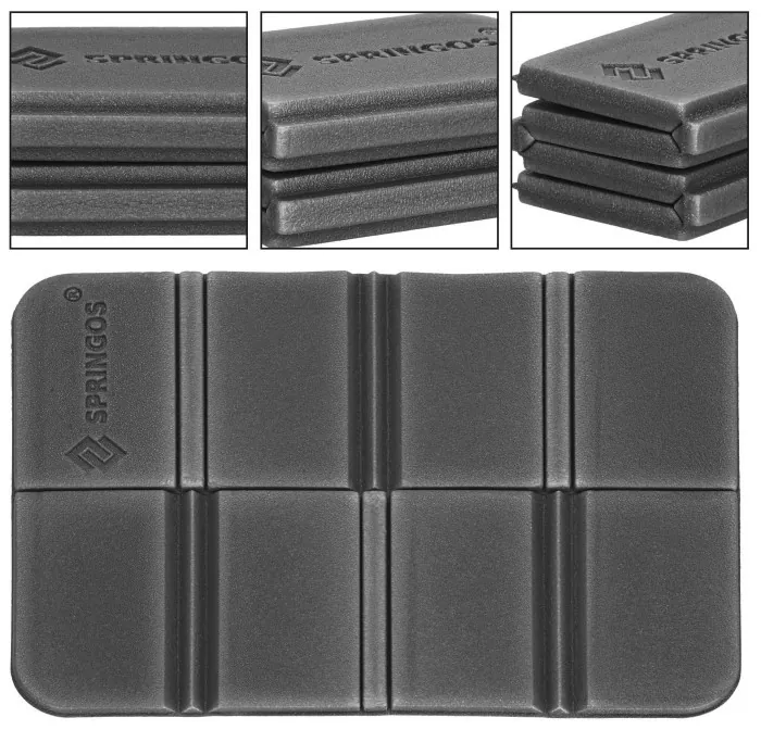 Седалица туристическая Springos XPE 37.5 x 28 x 0.6 см складная PM0013 Black