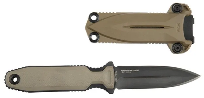 Нож SOG Pentagon FX Covert, Flat Dark Earth