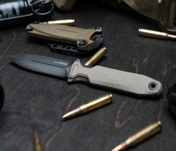 Нож SOG Pentagon FX Covert, Flat Dark Earth