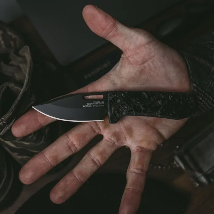 Розкладний ніж SOG Ultra XR, Blackout