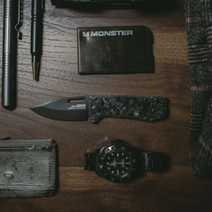 Розкладний ніж SOG Ultra XR, Blackout