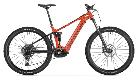 Електровелосипед MONDRAKER CHASER 29" 160mm, 625Wh Bosch Performance Line CX, Red/Black, L