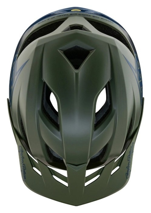 Велосипедный шлем TLD Flowline SE HELMET BADGE [OLIVE/INDIGO] M/L