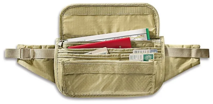 Кошелек нательный Tatonka Skin Waist Pouch, Natural
