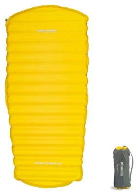 Самонадувний килимок Pinguin Peak Short NX, 120x52x2.5см, Yellow
