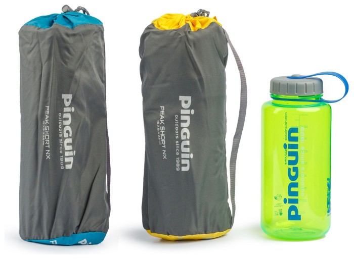 Самонадувний килимок Pinguin Peak Short NX, 120x52x2.5см, Yellow
