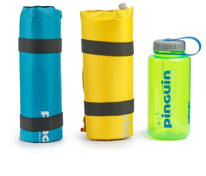 Самонадувающийся коврик Pinguin Peak Short NX, 120x52x2.5см, Yellow