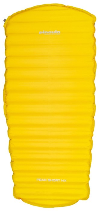 Самонадувающийся коврик Pinguin Peak Short NX, 120x52x2.5см, Yellow