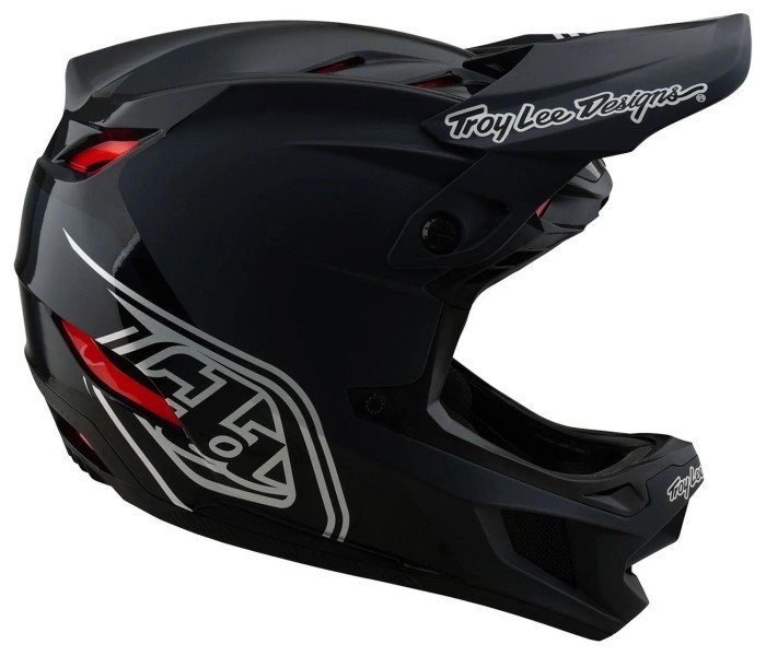 Велосипедный шлем TLD D4 POLYACRYLITE HELMET; SHADOW [BLACK] L
