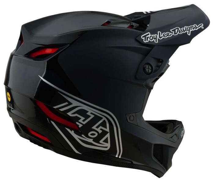 Велосипедный шлем TLD D4 POLYACRYLITE HELMET; SHADOW [BLACK] L