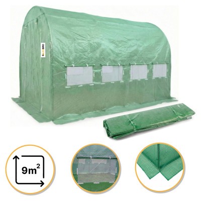 Плівка для теплиці LEOBRO 9м2 армована (LB-GC131-GRN)