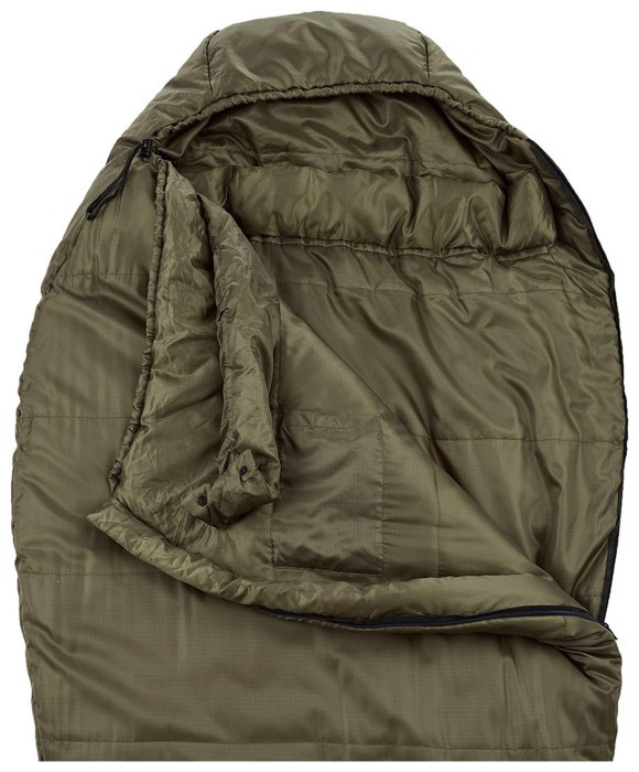 Спальний мішок Wechsel Wildfire -5° L TL Mud Green Left (232041)