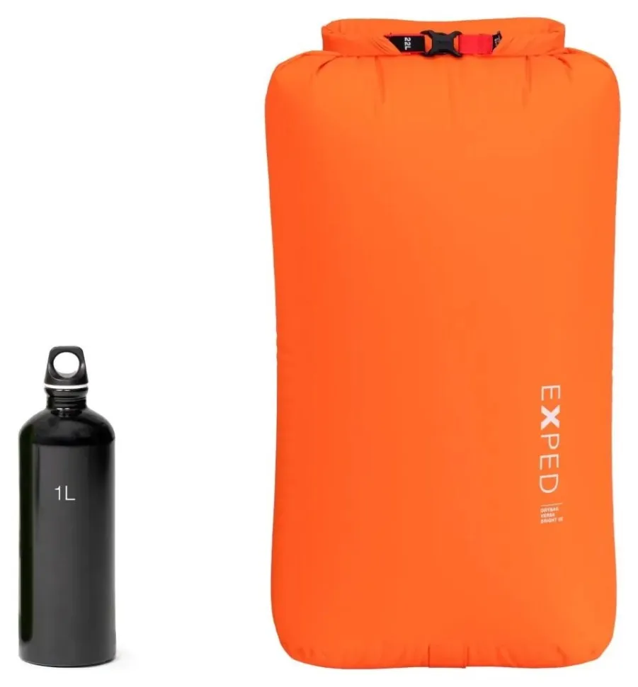 Гермомішок Exped Drybag Versa Bright 22 (Dark lava)