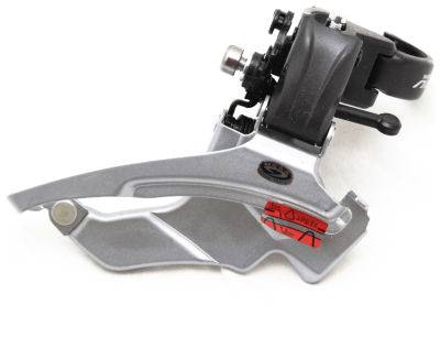 Перемикач передній Shimano FD-M2000 ALTUS 3X9 TOP-SWING, 34,9/31,8/28,6мм