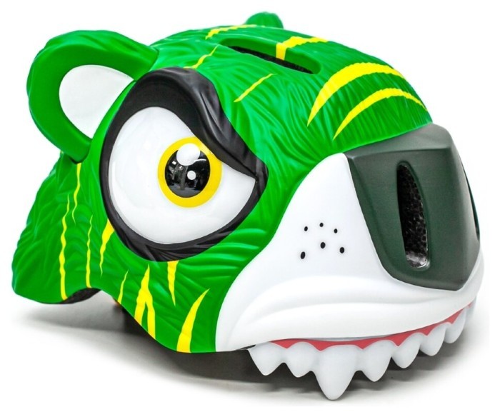 Шолом велосипедний Cigna Зелений тигр, укр, укр