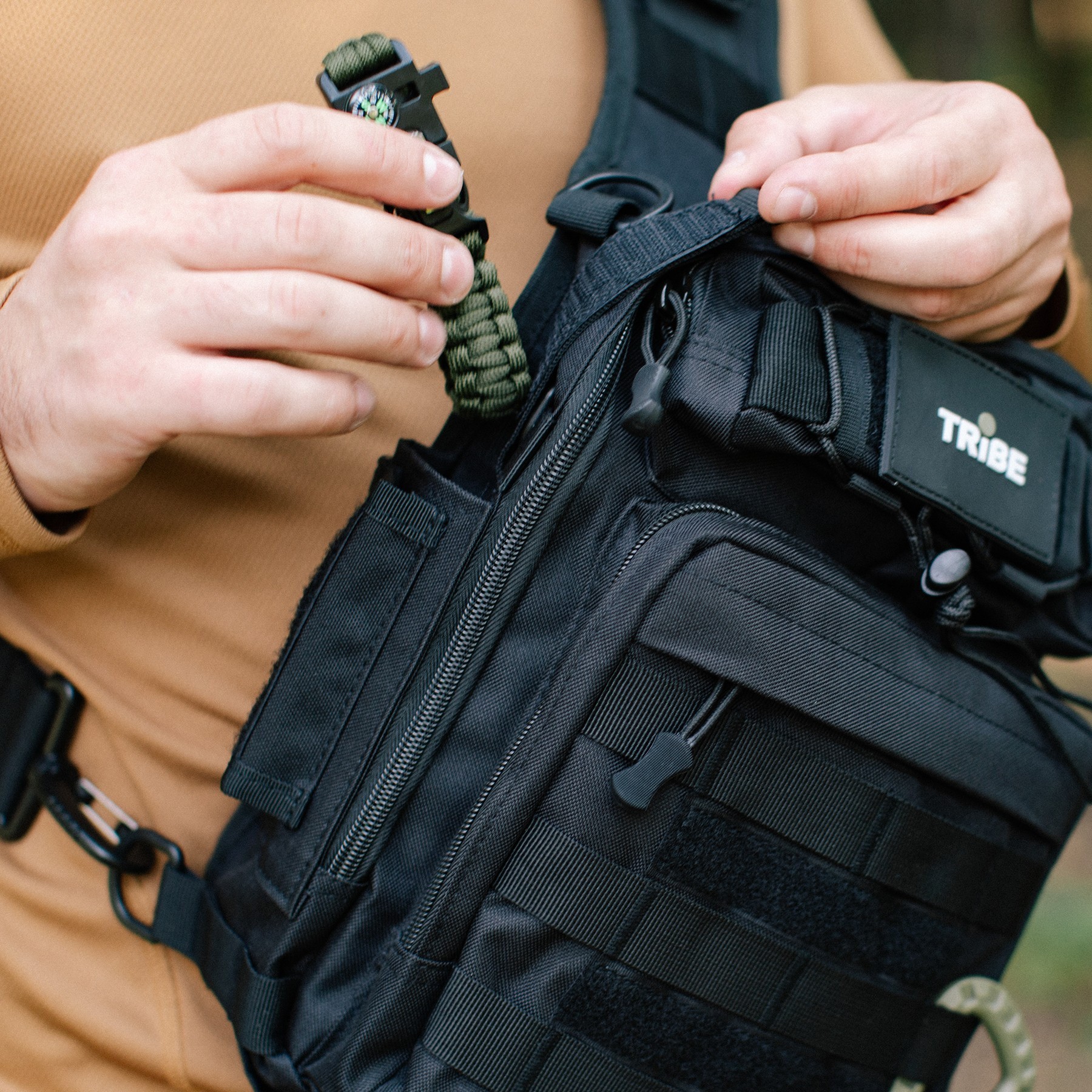Сумка через плечо Tribe Sling Pack 6,5L T-IE-0003