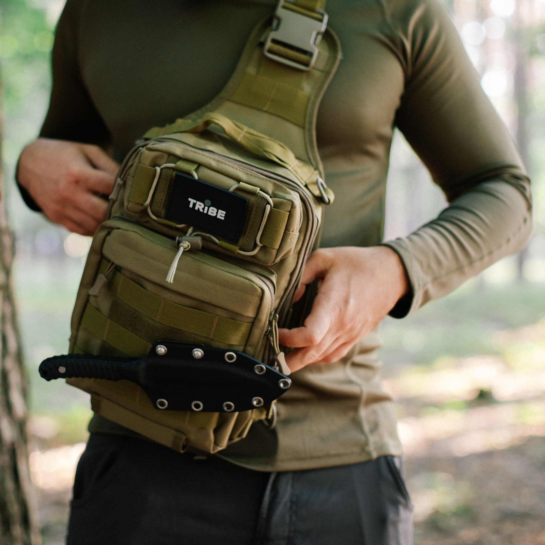 Сумка через плечо Tribe Sling Pack 6,5L T-IE-0003