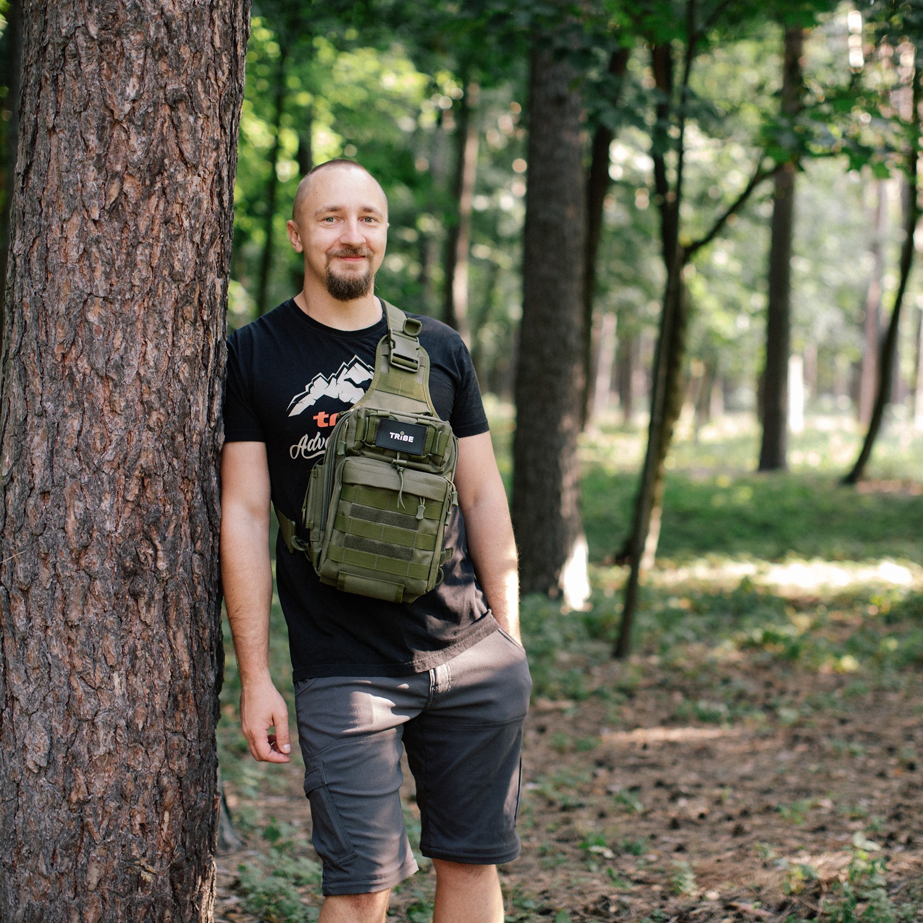 Сумка через плечо Tribe Sling Pack 6,5L T-IE-0003
