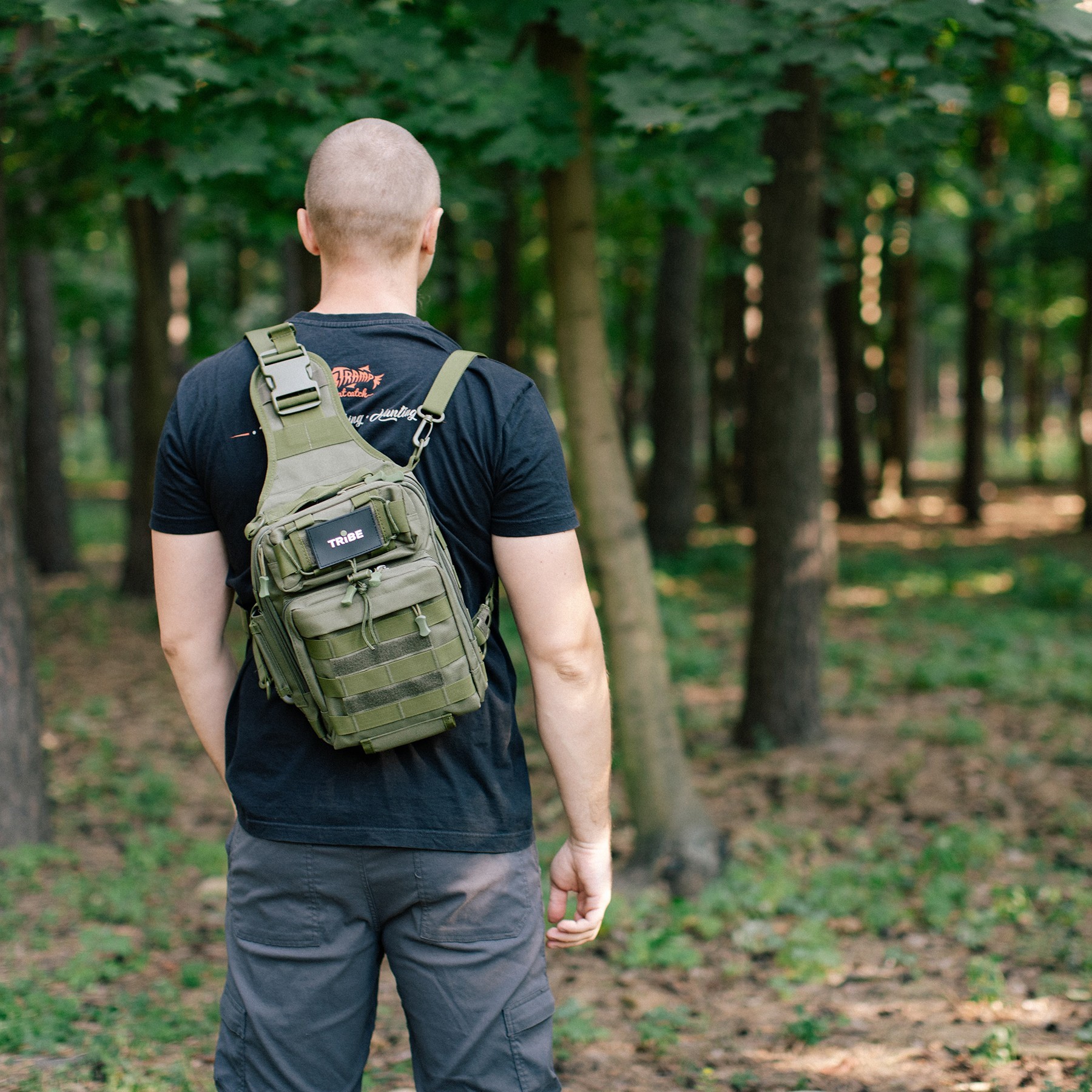 Сумка через плечо Tribe Sling Pack 6,5L T-IE-0003