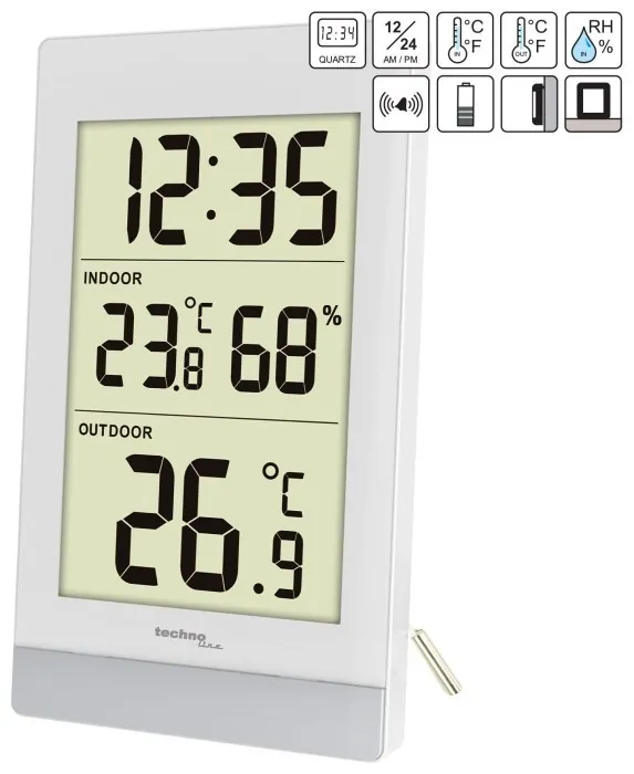 Термогигрометр Technoline WS7039 White (WS7039)