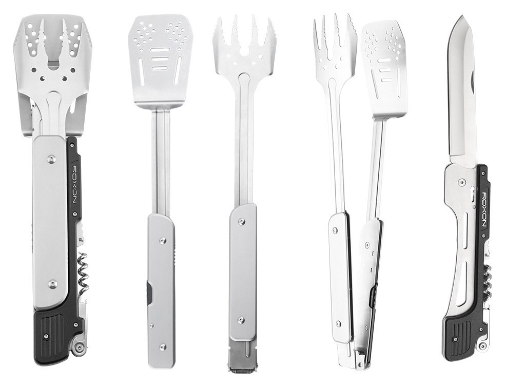 Компактный набор для барбекю Roxon S601 металлический.