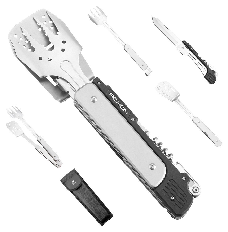 Компактный набор для барбекю Roxon S601 металлический.