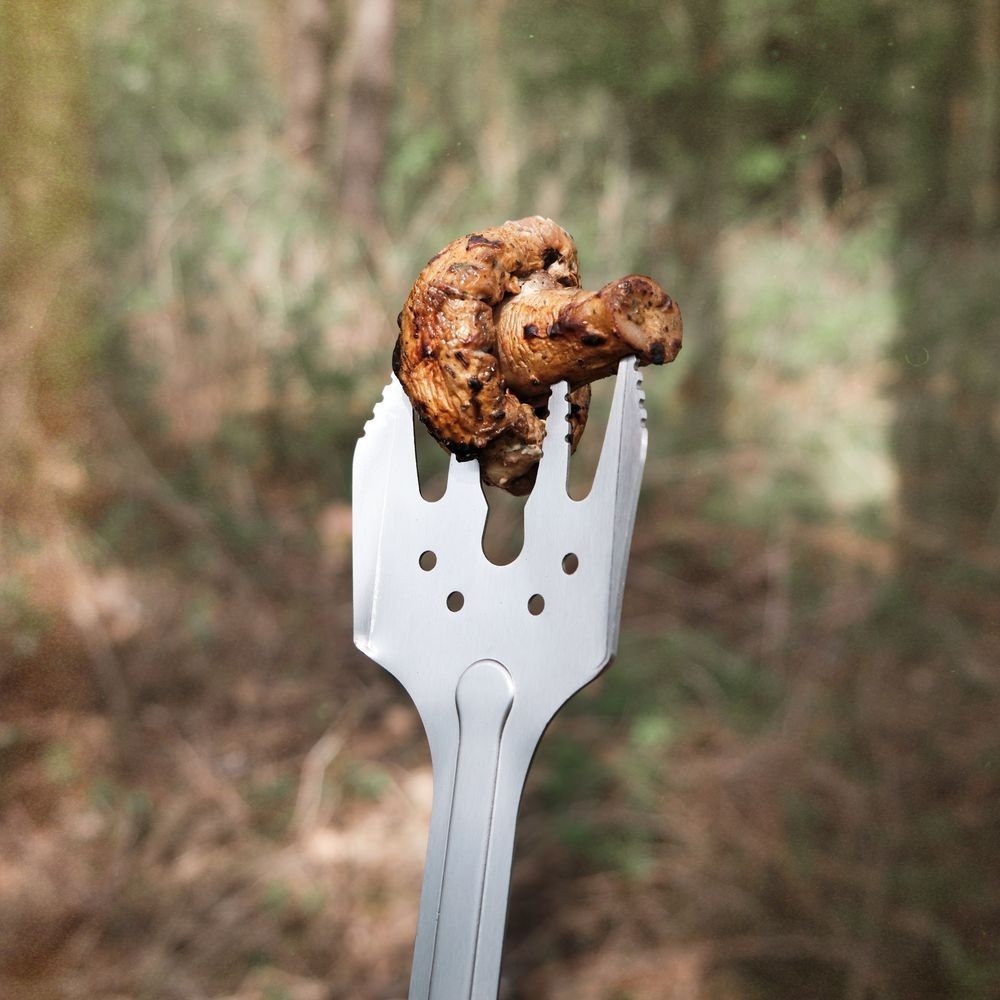 Компактный набор для барбекю Roxon S601 металлический.