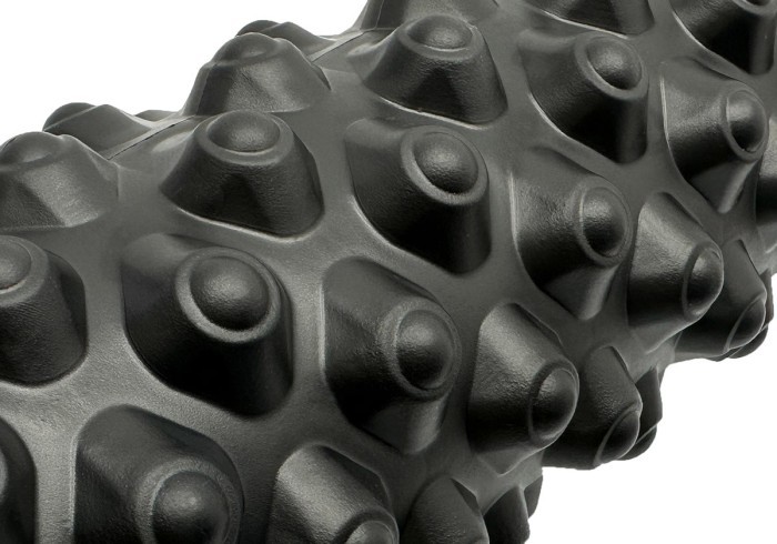 Масажний ролик EasyFit Grid Roller Extreme 33 см Фіолетовий, укр, укр