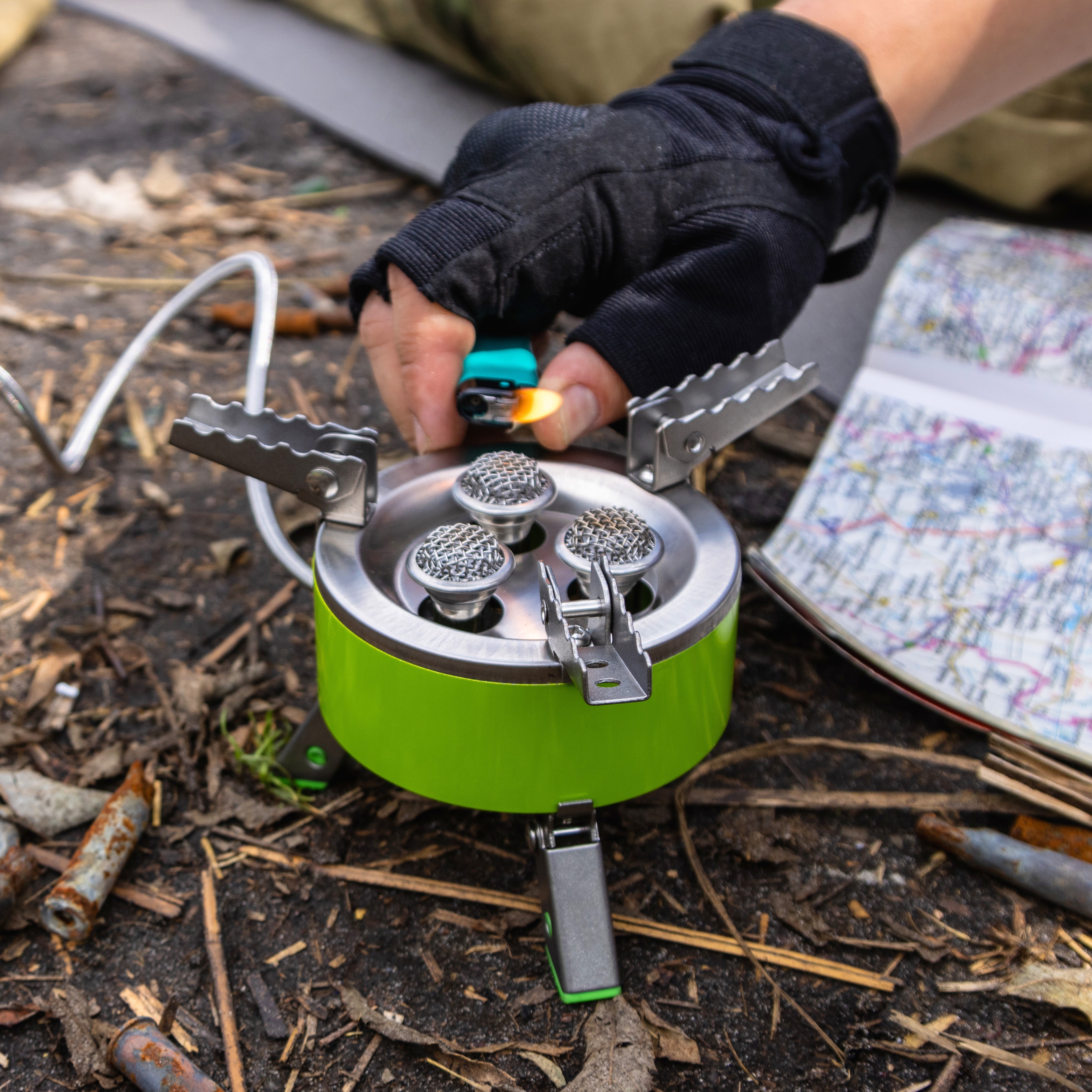 Газовий пальник BRS-73, укр, укр