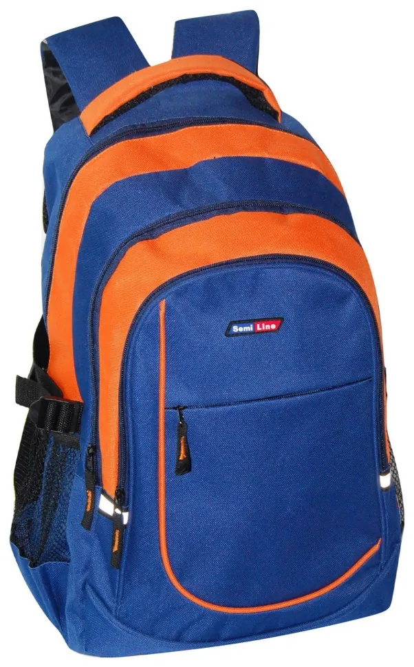 Рюкзак міський Semi Line 33 Blue/Orange (4668-7) (DSM_DAS302141)