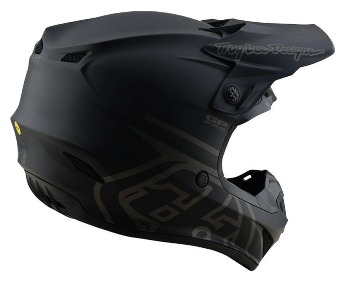 Мото шолом TLD GP PRO HELMET; MONO [BLACK] XL