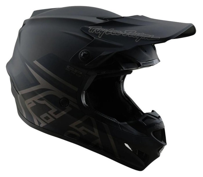 Мото шолом TLD GP PRO HELMET; MONO [BLACK] XL