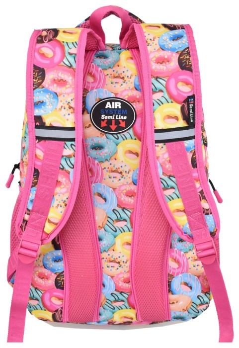 Рюкзак дитячий Semi Line 19 Rose Donats Print (J4674-4)