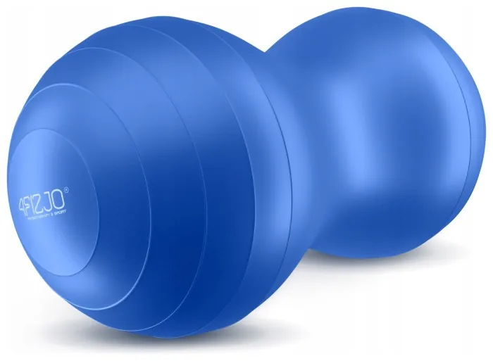 М'яч для фітнесу (арахіс) 4FIZJO Air Ball Peanut 45 x 90 см Anti-Burst Blue (P-5907739312945)