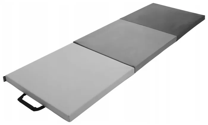 Мат гімнастичний складний 4FIZJO 180 x 60 x 5 см Black/Grey (P-5907739319692)
