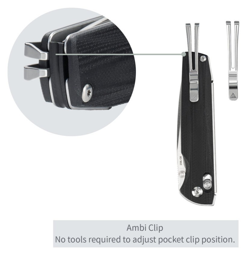 Ніж складаний SRM Terrier 258L-GB, чорний, укр, укр