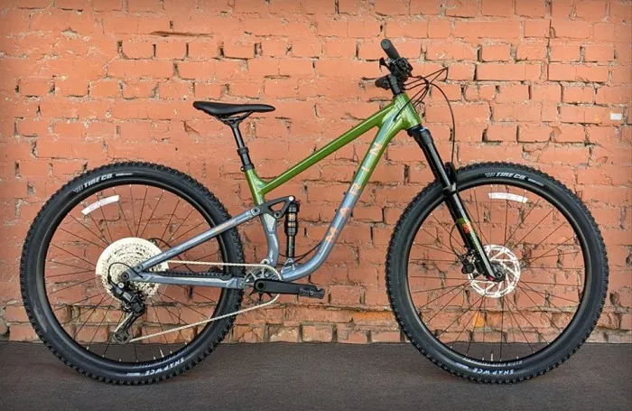 Велосипед двухподвес 29" Marin Rift Zone 1 трейловый (2025) Green/Grey