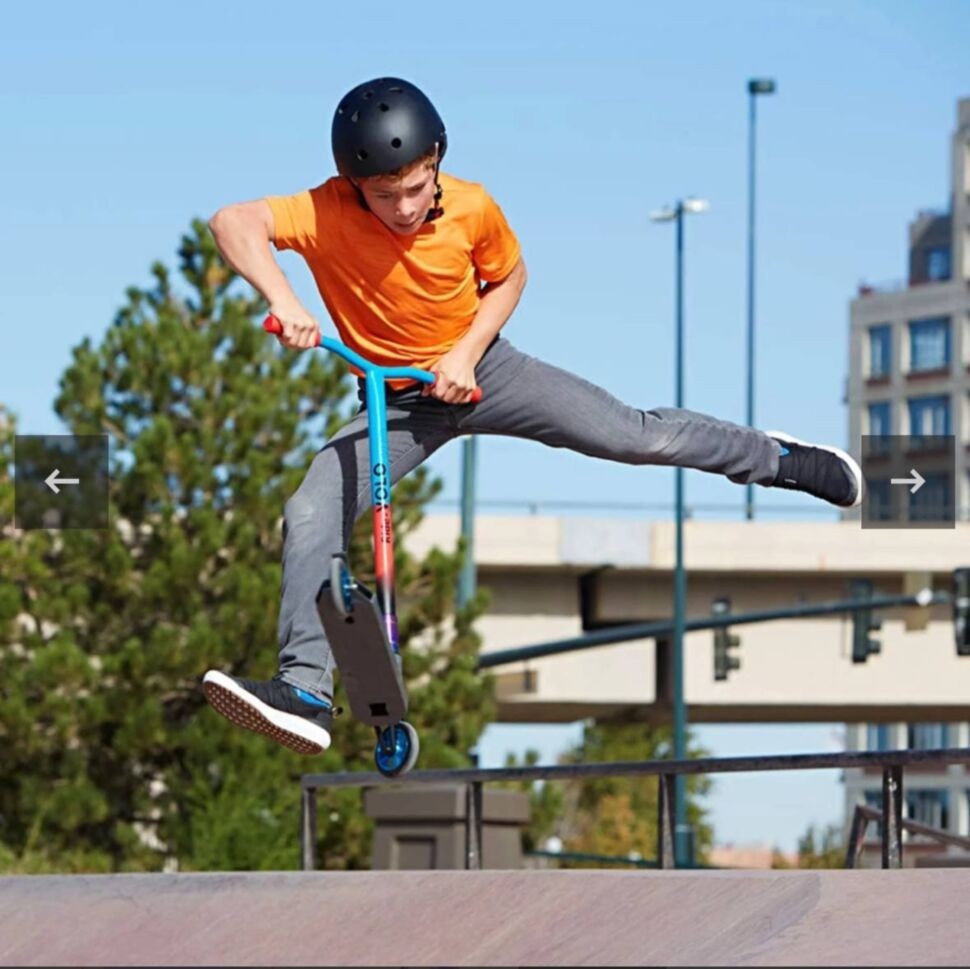 Трюковий самокат Maraton Ride Volo Silver T02, укр, укр