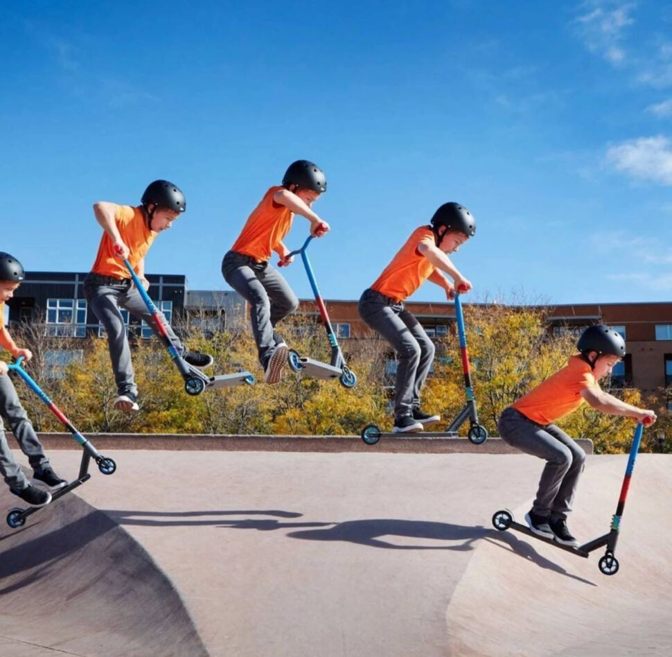 Трюковий самокат Maraton Ride Volo Silver T02, укр, укр