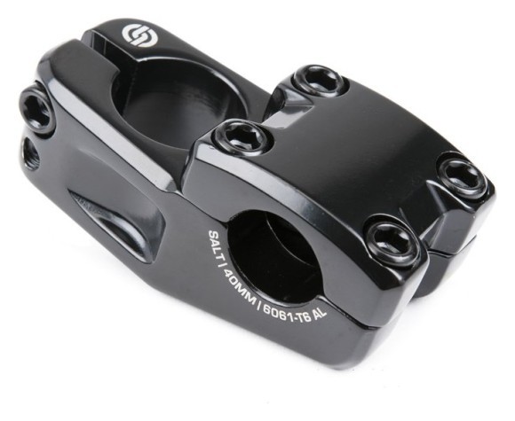 Винос руля для велосипеда Salt JUNIOR TOPLOADER 40мм Black (06031010314), укр