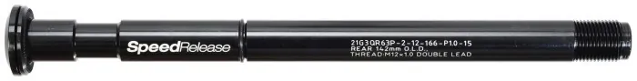 Вісь Cannondale Axle 142X12, 2LEAD P1.0 BOLT 166L K83091