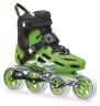 Роликові коньки для дорослих Rollerblade MAXXUM 100 41 (8.5US) 265мм Black/acid green (07367000 9C5), укр