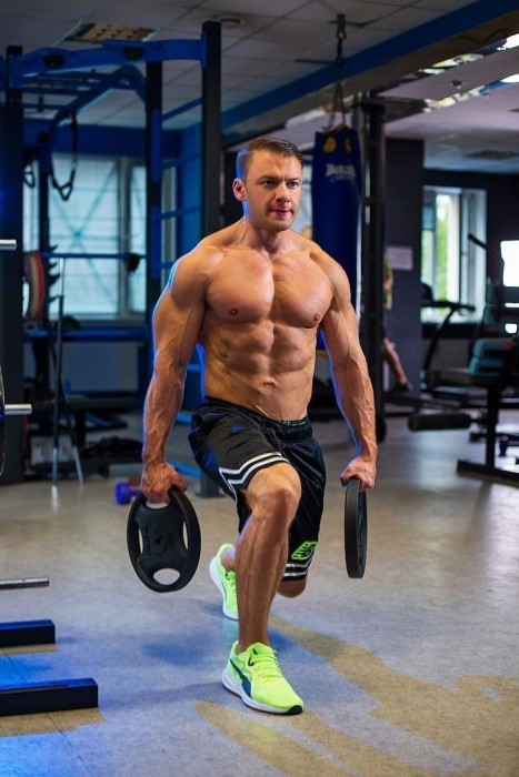 Блин (диск) RN-Sport 15 кг под гриф Ø25мм для штанги с Quatro хватом