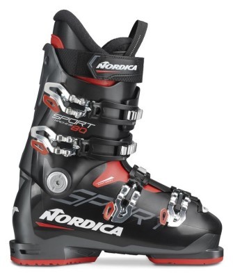 Ботинки горнолыжные Nordica SPORTMACHINE 80 40.5 (260мм) Black/anthracite/red (050R4601-WRH)