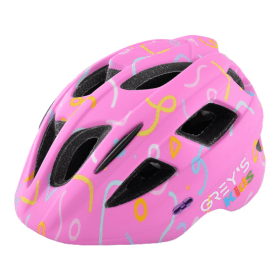 Шлем велосипедный GREY'S, розовый матовый