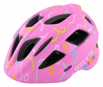 Шолом велосипедний GREY'S, рожевий матовий
