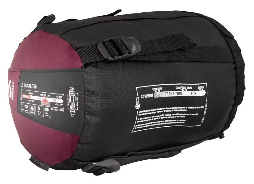 Мішок спальний Millet BAIKAL 750W L 205 см Velvet red (MIC1087)
