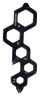 Munkees 2539 брелок-мультиинструмент Tool Caterpillar black Фото - 1