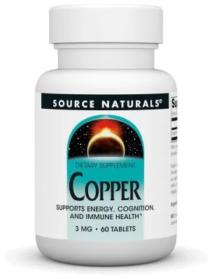 Copper 3mg - 60 caps