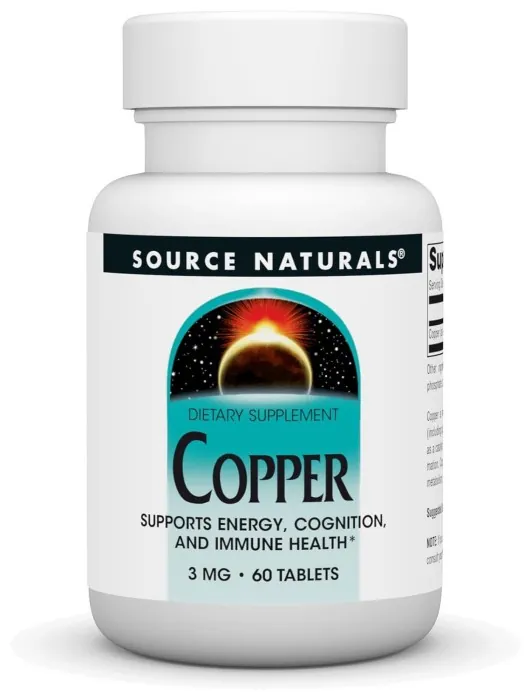 Copper 3mg - 60 caps